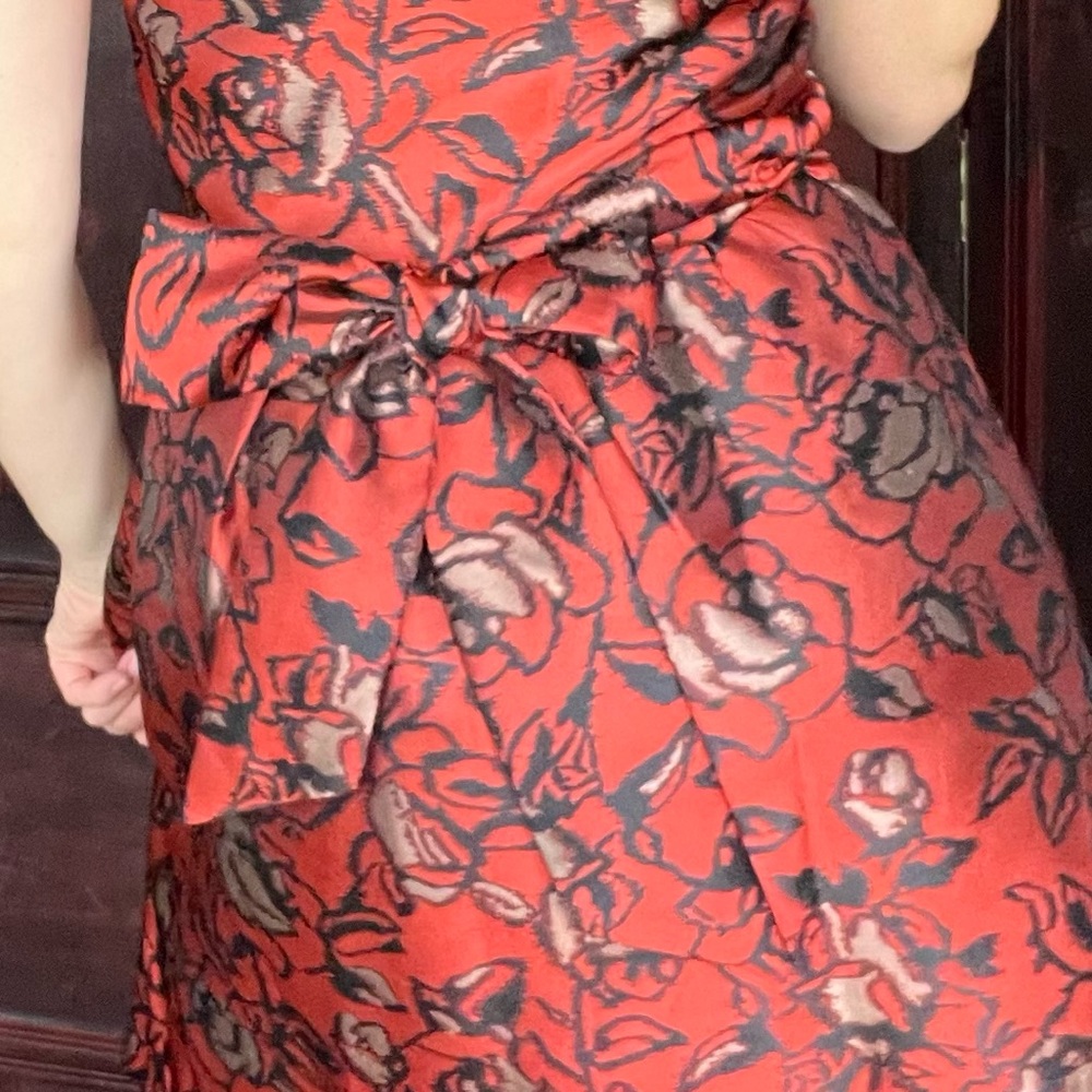 Great for Christmas Party - 🎊 Eva Franco Deep Red dress! Size 2. - Picture 7 of 11